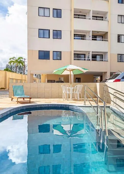 Apartment Cobertura Climatizada Em Natal, Espaco Home Office Brazil