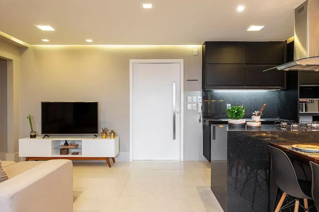 Apartment Cobertura Climatizada Em Natal, Espaco Home Office